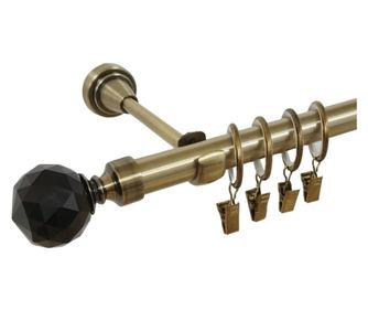 Egyszerű galéria - KULA FEKETE KRISTÁLY -egyszerű /19 - ANTIK ARANY