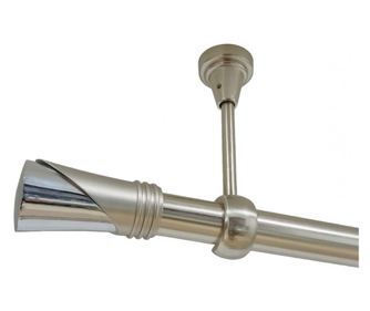 Galéria gyűrűk nélkül mennyezet duncan 25 mm inox