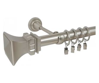 SIMPLA FALRA RÖGZÍTÉSŰ GALÉRIA 25 MM -VERONA- CROM MATT