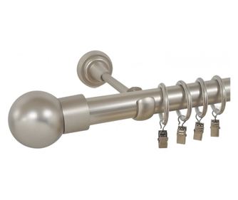 SIMPLA PRINDERE PERETE 25 MM -KULA - matt króm