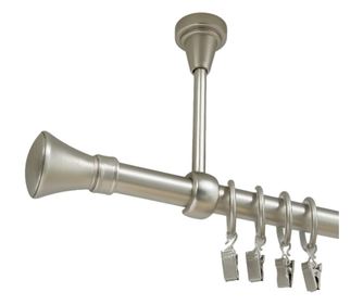 Egyszerű mennyezeti rögzítő galéria prince 19 mm króm matt