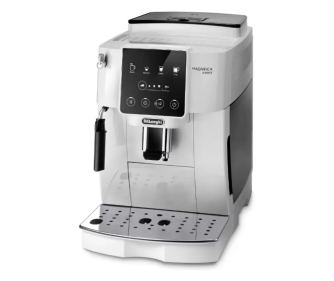 Espressor automat De'Longhi Magnifica Start ECAM 220.20.W, 1450 W, 1.8l, 15 bar, sistem de spumare lapte manual, alb