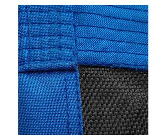 Závěsná houpačka ve tvaru kruhu, 110 cm, modrá