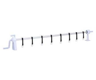 Derulator de prelată pentru piscină cu bază din plastic