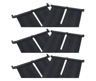 Napkollektoros medenceft panel, 6 db, 80x310 cm