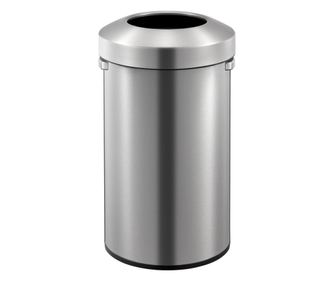 Otpadni koš Urban, mat srebrni, 90 L