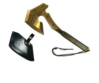 Sjekira Survivor, IdeallStore®, 40 cm, zlatna