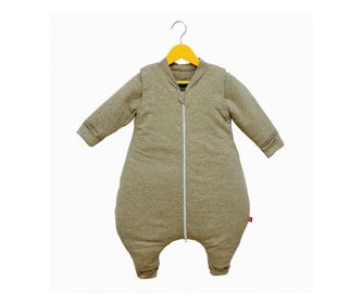 Sac de dormit cu picioruse si maneci, Winkie-Dinkie Hello Yellow, 70 cm, 3 tog