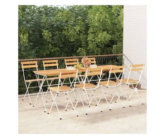 sszecsukhat bisztr szkek, 8 db, tmr akcfa s acl