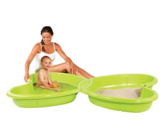 Smoby Toys Szív alakú spriccelős homokozó