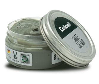 Crema de pantofi clasica Collonil Shoe Cream, 60 ml, gri deschis