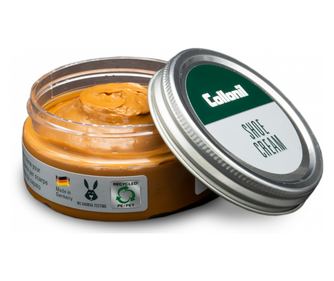 Crema de pantofi clasica Collonil Shoe Cream, 60 ml, camel