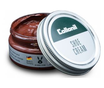 Crema de pantofi clasica Collonil Shoe Cream, 60 ml, chestnut