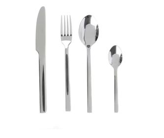 Set tacamuri inox, 16 piese, 4 persoane, Russell Hobbs Vermont Deluxe