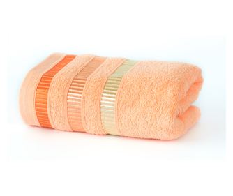 Prosop Kotonia Home - Pastel Ingie, 100% Bumbac, 50x90 cm, orange