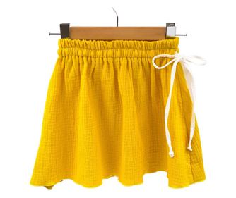 Fustita de vara pentru fete, din muselina, Lemonade, 18-24 luni