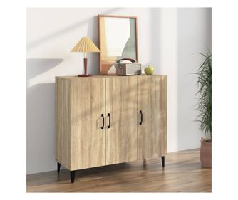 Komd, Sonoma tlgy, 90x34x80 cm, Feldolgozott fa