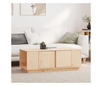 Mizica za kavo, 110x50x40 cm, masivno borovo leso