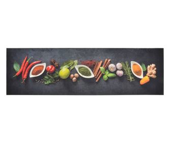 Dywan kuchenny zmywalny Spices, 45x150 cm, aksamit