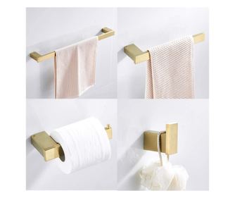 Blackswan Matte Gold Komplet kopalniških dodatkov M2, 4-delni, 60 cm