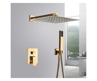 Set za prho, Blackswan, tip M60.5, sijajno zlata, 20 cm