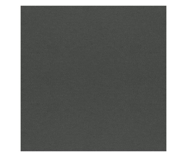 Градинска беседка със странични стени, антрацит, 400x300x270 см, стомана