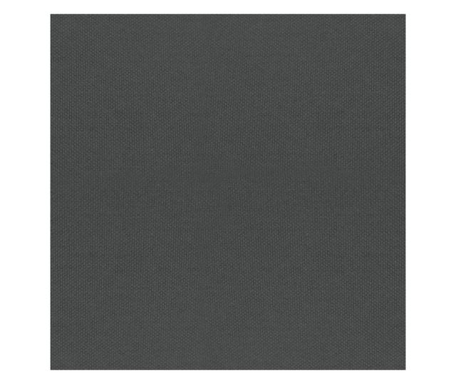 Градинска беседка със странични стени, антрацит, 300x300x270 см, стомана