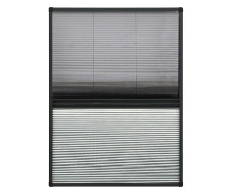 Zaslon protiv insekata za prozore aluminijski 80 x 120 cm