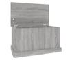 Кутия за съхранение, сонома сиво, 70x40x38 см, инженерна дървесина thumbnail 2