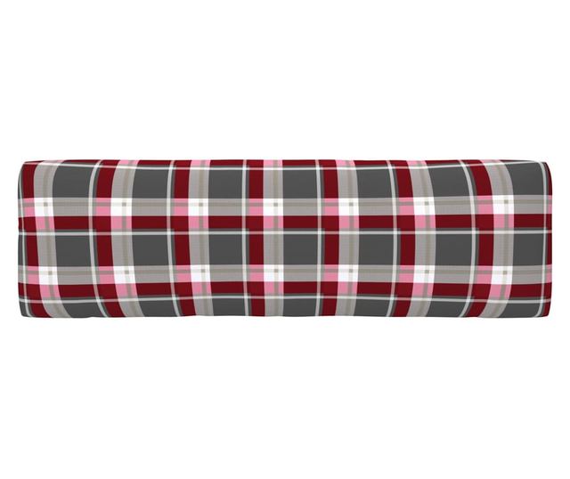 Canapea de mijloc din paleți de grădină, gri, lemn pin tratat