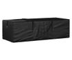 Градинска чанта за съхранение на възглавници, черна 135x40x55 см полиетилен thumbnail 1