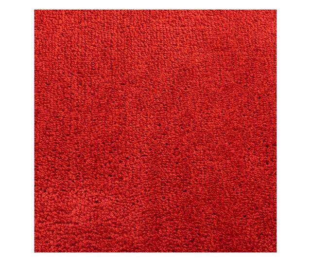 OVIEDO piros rövid szálú szőnyeg Ø 280 cm