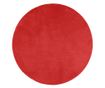 OVIEDO piros rövid szálú szőnyeg Ø 280 cm