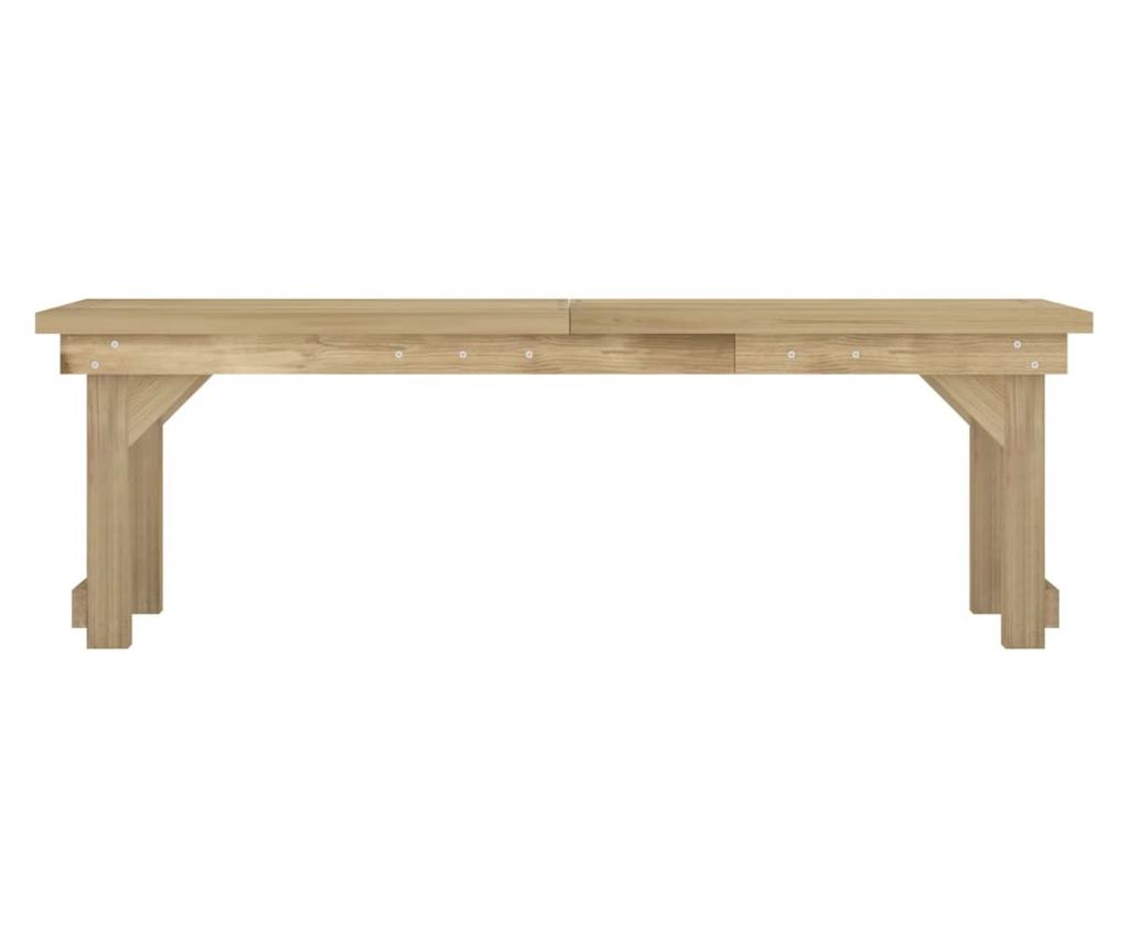 Vrtni namještaj, 3 komada, Tretirano borovo drvo - 5