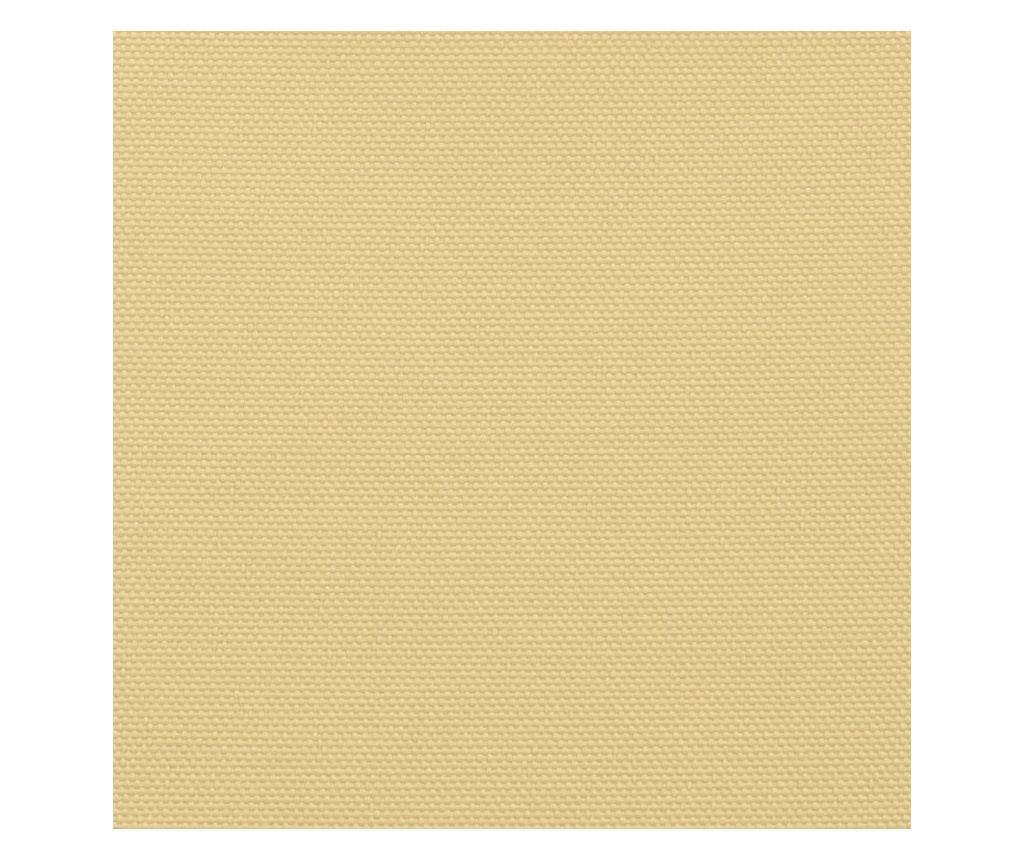 Stínicí plachta písková 4 x 4 m 100% polyester oxford - 9