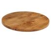 tömör mangófa kerek asztallap Ø60 x 2,5 cm