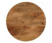 tömör mangófa kerek asztallap Ø60 x 2,5 cm