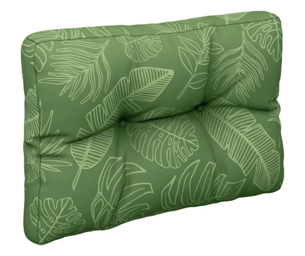 Възглавници за диван от палети, 2 бр., Плат с флорален принт - 4