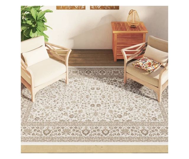 többszínű bel/kültéri csúszásgátló rövidszálú szőnyeg 160x230cm