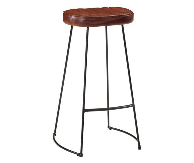 Gavin barski stoli, 2 kosa, temno rjava, 44X37.5X78 cm