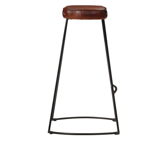 Gavin barski stoli, 2 kosa, temno rjava, 44X37.5X78 cm