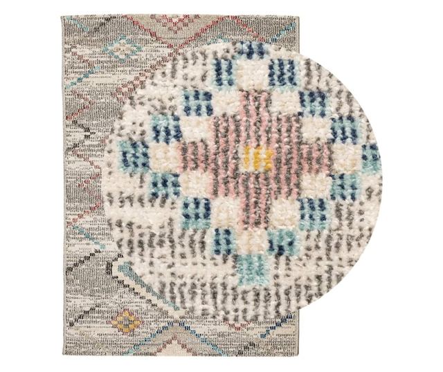 ARBIZU többszínű vintage stílusú bel-/kültéri szőnyeg 160x230cm