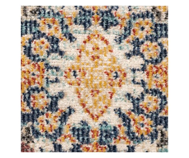 ARBIZU többszínű vintage stílusú bel-/kültéri szőnyeg 80x150 cm