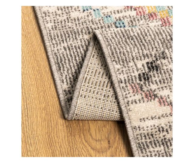 ARBIZU többszínű vintage stílusú bel-/kültéri szőnyeg 160x230cm