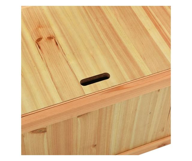 Пейка, 107x45x75.5 см, Масивна дървесина от ела