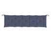 tengerészkék oxford szövet kerti padpárna 180 x 50 x 7 cm