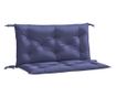 2 db tengerészkék oxford szövet kerti padpárna 100 x 50 x 7 cm