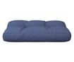 tengerészkék szövet raklappárna 50 x 40 x 12 cm