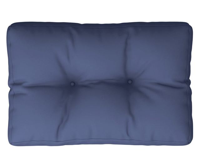tengerészkék szövet raklappárna 50 x 40 x 12 cm