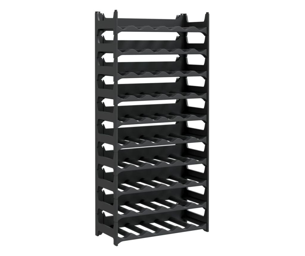 Wine Rack, for 60 Bottles, Stackable PP - 2